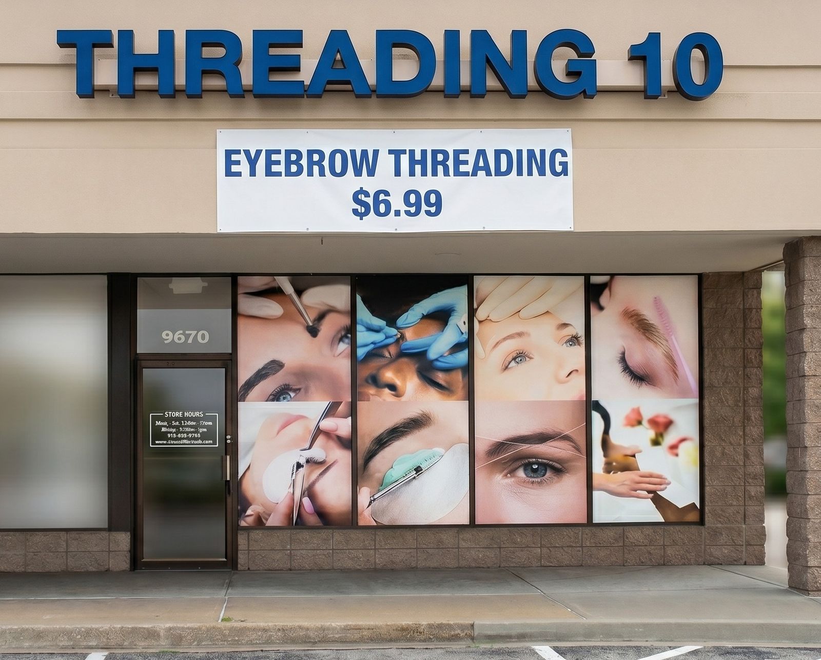 Threading 10 exterior